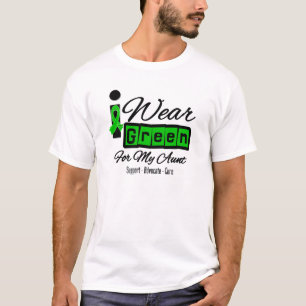 Ik Draag Green Ribbon (Retro) - Tante T-shirt