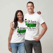 Ik Draag Green Ribbon (Retro) - Zuster T-shirt (Unisex)