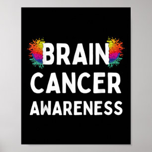 Ik Draag Grey voor Brain Tumor Awareness Grey S Ri Poster