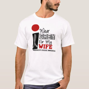 Ik Draag grijs voor mijn T-shirt