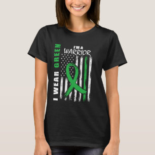 Ik Draag Groen Ik ben een Strijder Nierziekte Awar T-shirt