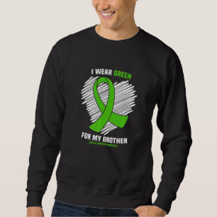 Ik Draag groen voor mijn broer bipolaire stoornis Trui