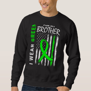 Ik Draag groen voor mijn broer Nierziekte Awarene Trui