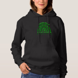 Ik Draag Groen Voor Mijn Dochter Gastroparese Bewu Hoodie