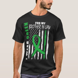 Ik Draag Groene Schoonzoon Hersenenverlamming Bewu T-shirt