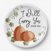 Ik draag je Mok Papieren Bordje (Voorkant)