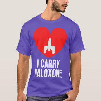 Ik draag naloxon 2 t-shirt