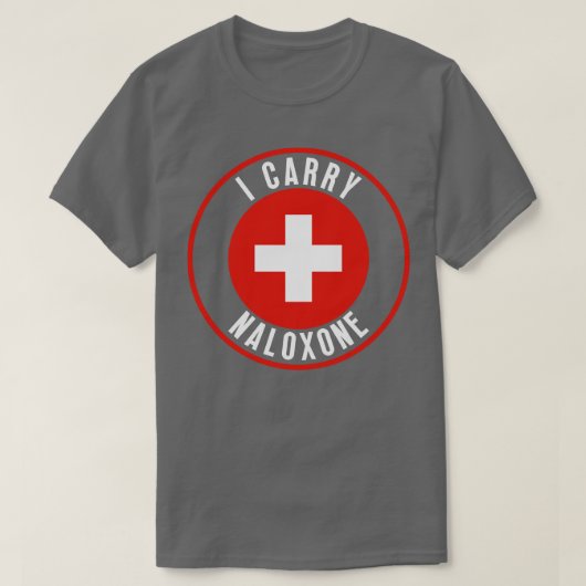 Ik draag naloxon 33 t-shirt (Design voorkant)