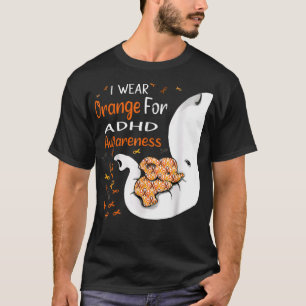 Ik Draag Oranje voor ADHD-bewustwording T-shirt