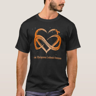 Ik Draag Oranje voor chronische myeloïde leukemieo T-shirt