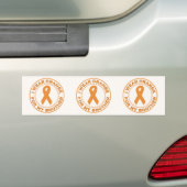 Ik Draag Oranje voor mijn broer Bumpersticker (Op auto)