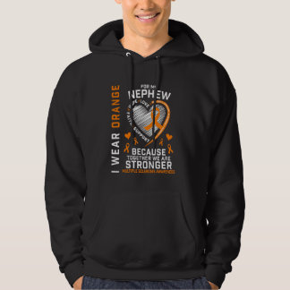 Ik Draag Oranje voor mijn Nephew Multiple Sclerosi Hoodie