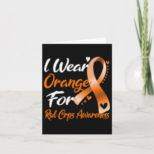 Ik Draag Oranje voor RSD Crps Bewustmaking Kaart