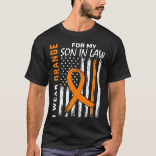 Ik Draag Oranje zoon in de wet Multiple Sclerose A T-shirt