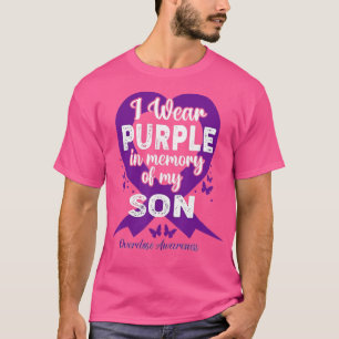 Ik Draag Paars in herinnering voor mijn zoon Overd T-shirt
