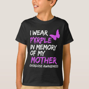 Ik Draag Paars Ter Herinnering Aan Mijn Moeder Ove T-shirt