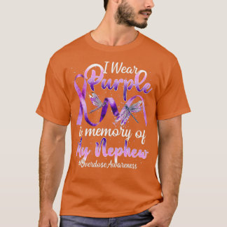 Ik Draag Paars ter nagedachtenis aan mijn Nephew-o T-shirt