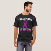 Ik draag paars voor mezelf, Lupus Awareness Shirt, T-shirt (Voorkant volledig)