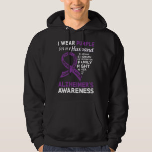 Ik Draag Paars voor mijn man Alzheimer. Hoodie