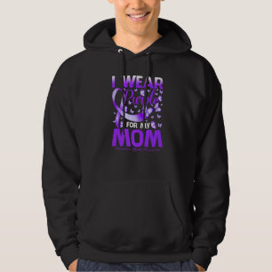 Ik draag paars voor mijn moeder haar vroeggeboorte hoodie