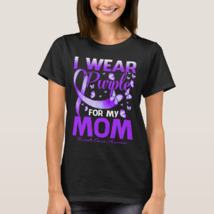 Ik Draag Paars voor mijn moeder Pancreas Kanker Aw T-shirt