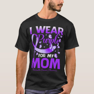 Ik Draag Paars voor mijn moeder Pancreas Kanker Aw T-shirt