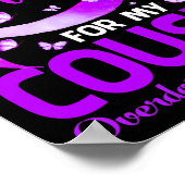 Ik Draag Paars voor mijn neef overdosering, maar Poster (Hoek)