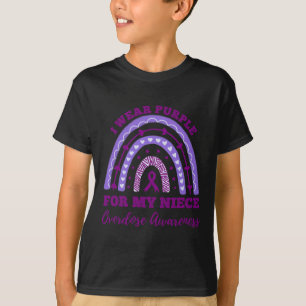 Ik Draag Paars voor mijn nicht Overdosering Rijn T-shirt