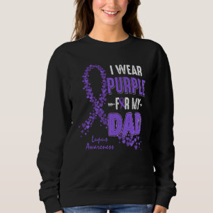 Ik Draag Paars voor pa Lupus Awareness Family Trui