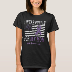 Ik Draag Paarse voor mijn moeder GIST Awareness Am T-shirt