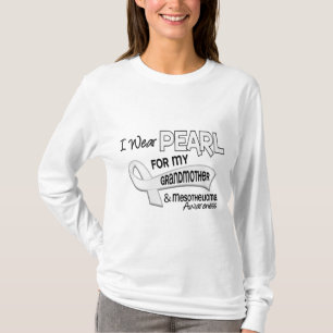 Ik Draag Pearl voor mijn grootmoeder 42 Mesothelio T-shirt