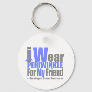 Ik Draag Periwinkle voor mijn vriend oesofageale k Sleutelhanger