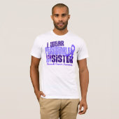 Ik Draag Periwinkle Zuster 6.4 Maagkanker T-shirt (Voorkant volledig)