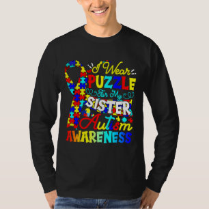 Ik Draag Puzzle voor mijn griezelige autisme T-shirt