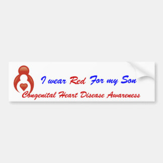 Ik Draag Red voor mijn Bumpersticker