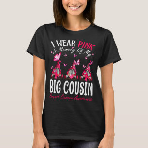 Ik Draag roze ter nagedachtenis aan mijn grote nee T-shirt