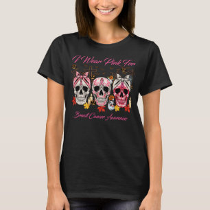 Ik Draag roze voor de borstkanker van de suikerhui T-shirt