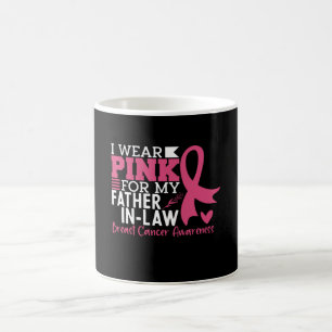 Ik Draag Roze Voor De Borstkanker Van Mijn Schoonv Koffiemok
