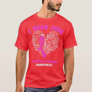 Ik Draag roze voor eosinofiele stoornissen bewustz T-shirt