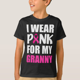 Ik Draag roze voor Granny Roze Borstkanker A T-shirt