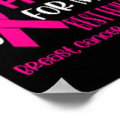 Ik Draag roze voor mijn beste vrienden die zich be Poster (Hoek)