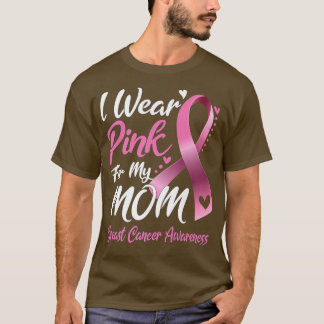Ik Draag roze voor mijn borstkankerbewustzijn 1 T-shirt