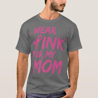 Ik Draag roze voor mijn borstkankerbewustzijn bij T-shirt