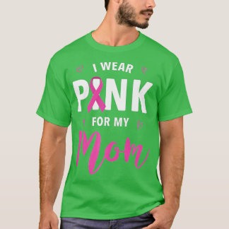 Ik Draag roze voor mijn borstkankervoorlichting T-shirt