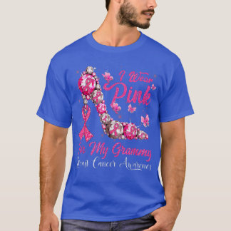 Ik Draag roze voor mijn gram-hiel-borstkanker T-shirt