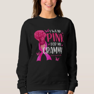 Ik draag roze voor mijn Grammy roze lint Trui