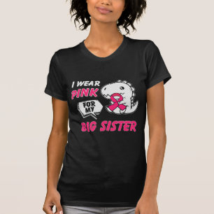 Ik Draag roze voor mijn grote zuster borstkanker T-shirt