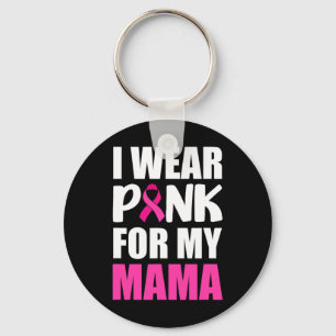 Ik Draag roze voor mijn mammacarcinoom Sleutelhanger