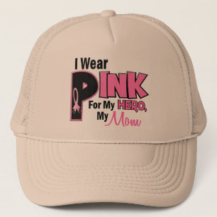 Ik Draag roze voor mijn moeder 19 BORSTKANKER Trucker Pet