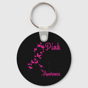 Ik Draag Roze voor mijn moeder Borstkanker Wom Sleutelhanger